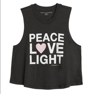 NWT spiritual gangster crop tank